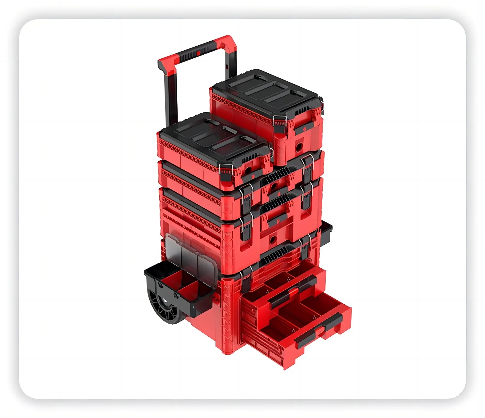 Multi-Function Trolley Tool Box/All-In-One Hardware Tool Box/Tool Cart With Wheeled