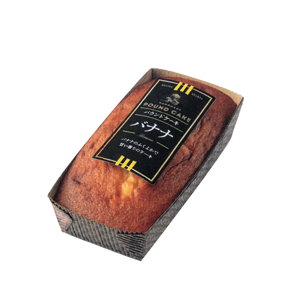 Almond Taste Healthy Packaging Pound Cake Banana Flavor Baked Goods For Sale With Good Price