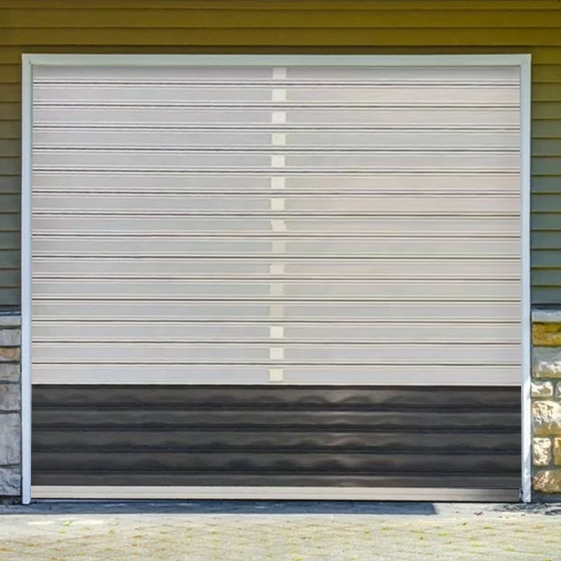 JST Egress manual  push up pull down Aluminum Alloy automatic  Rolling Shutter Door