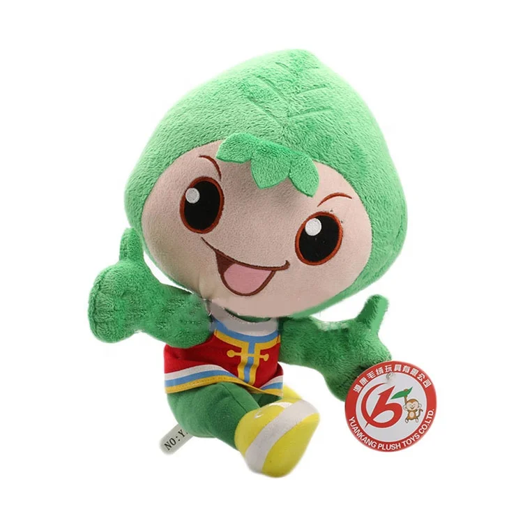  CE ODM OEM Handmade Fabric Doll national mascot image Customized Made Mascot Toy Custom