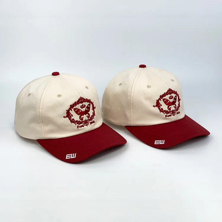 distressed dad hat custom dad hat 3d embroidery logo 6 panel dad hat