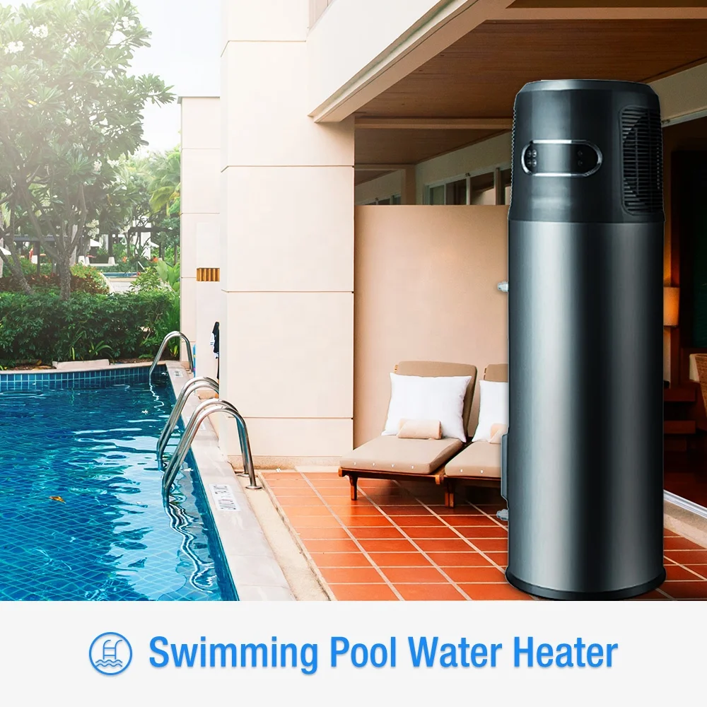 Gree Heat Pump All on One Glass Smart Water Heater Cooling Heating Air Source Heating Swimming Pool Space