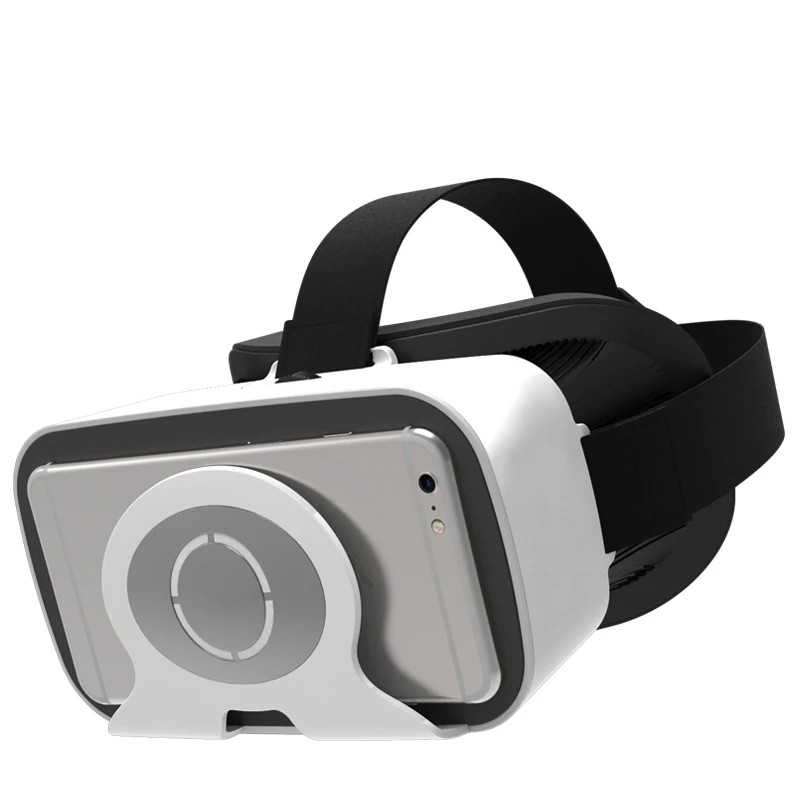 Недорогая легкая VR гарнитура для фильмов виртуальной реальности 3D Регулируемая