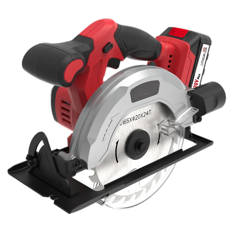 Radio circular saw charging wireless portable saw lithium electric cutting machine woodworking disc saw