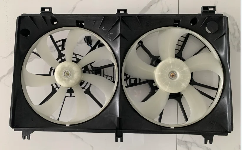 DYTY-7-069 163610V010 Cooling Condenser Motor Radiator Fan Electric Cooling Fan For LEXUS GS350/300/200t 2015-2021