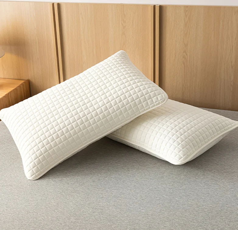 Waterproof - Cotton filling Breathable Pillow Covers Protects Pillows from Dirt Dust and Debris Pillow Protector