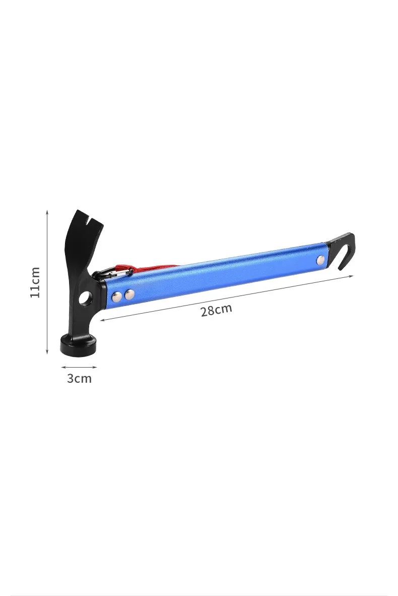 Camping Peg Survival Multi Tool Hammer Multitool Camping For Camping Hiking