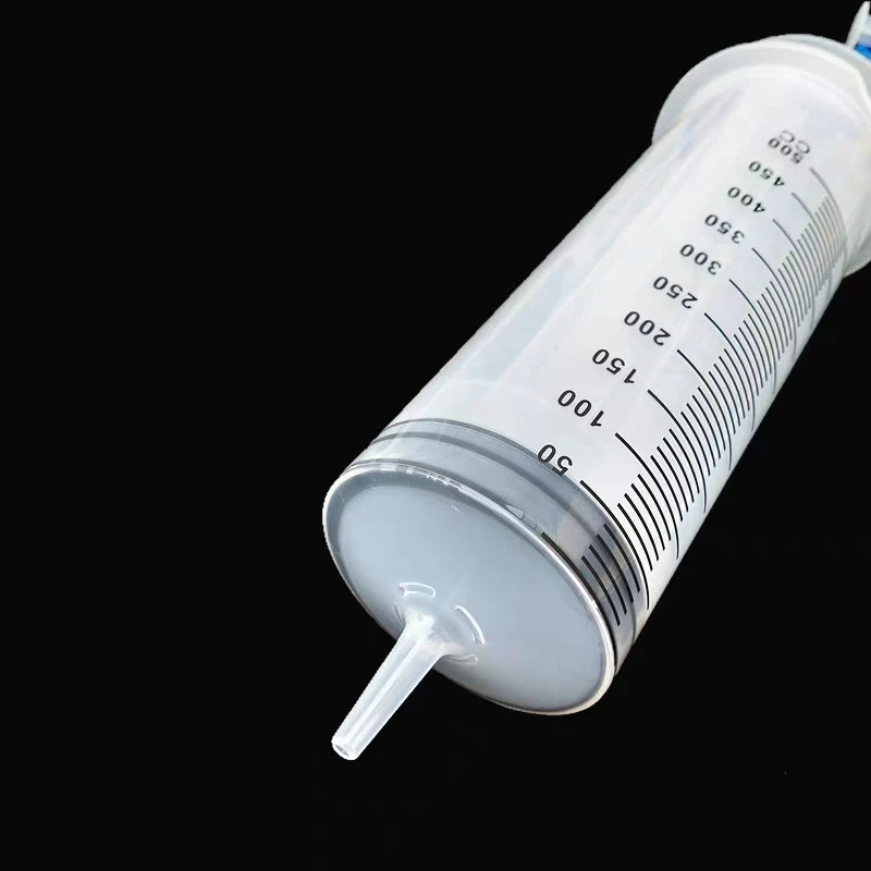 
500ml large plastic syringes For Labs Hydroponics Pets Cubs Nutrient Syringe Feeding Syringe 