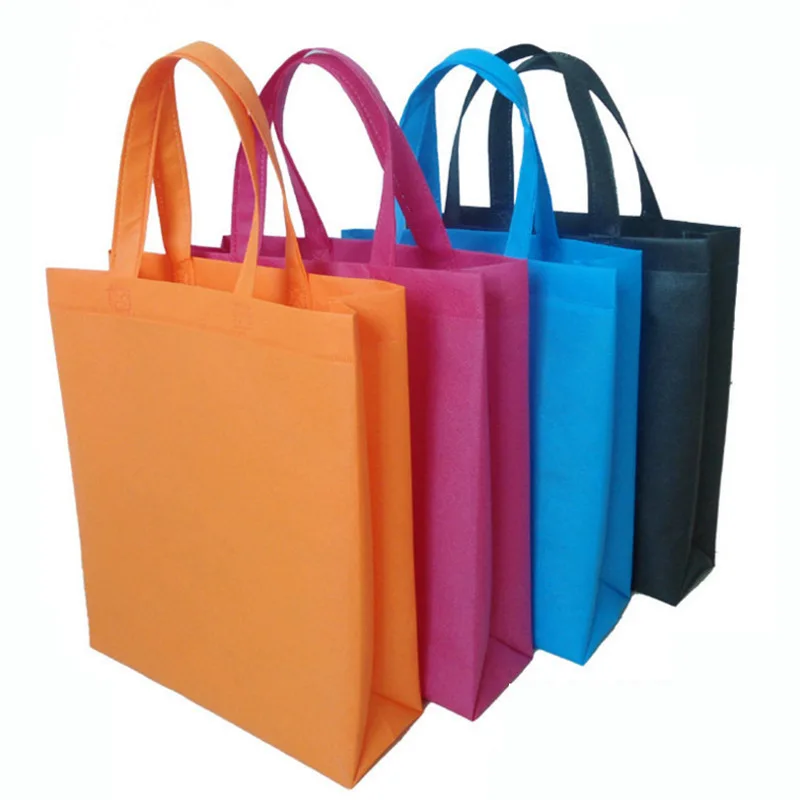 Huimei Wholesale Price Custom Printed Recycled Non-woven Tote Bag Reusable Promotional Fashion Non Woven Shopping Bag