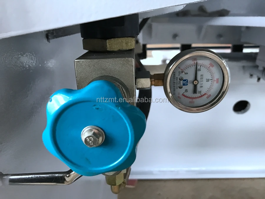 
qc11y 8x2500 Hydraulic guillotine sheet metal foot shear 