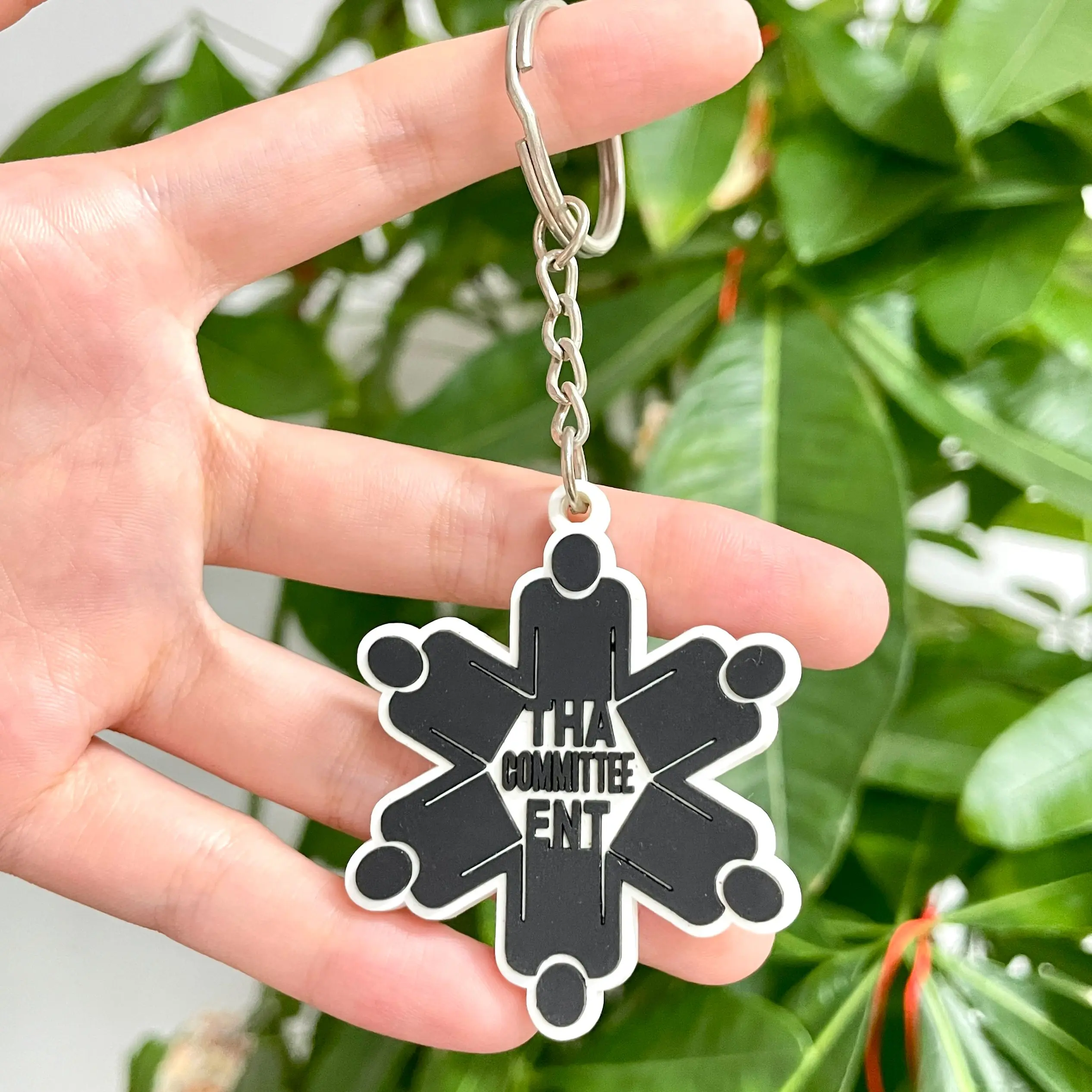 High Quality New design Custom  2d/3d Soft PVC Rubber Key Chain with logo name website