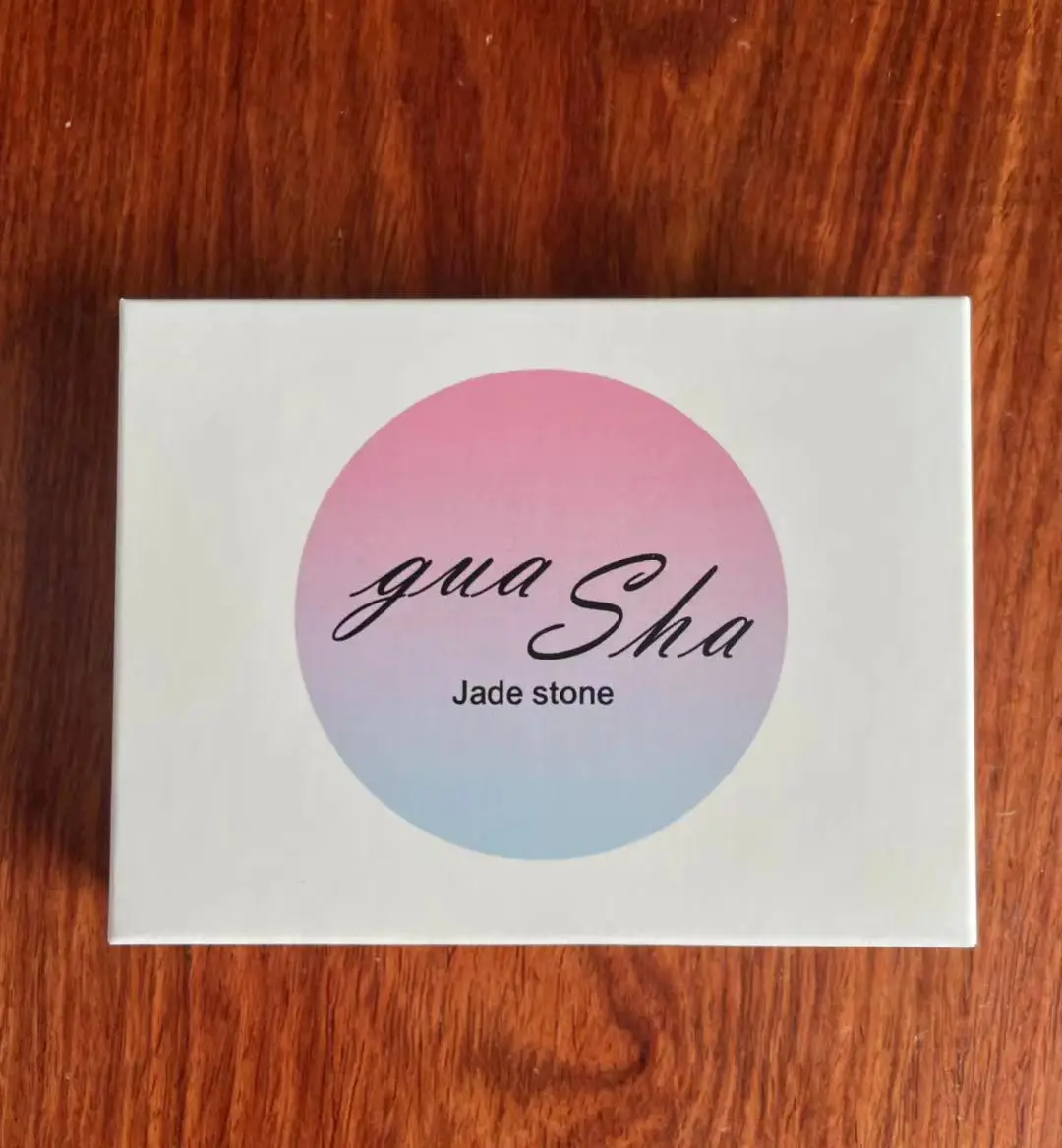 Gift Box for RTS Fashion beauty face jade roller and gua sha set for eyes Skin Tightening
