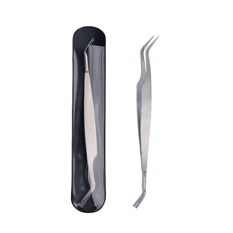Factory Supplies Stainless Steel 2 in 1 Tick Remover Tool Tick Remover With Storage Case Suitable