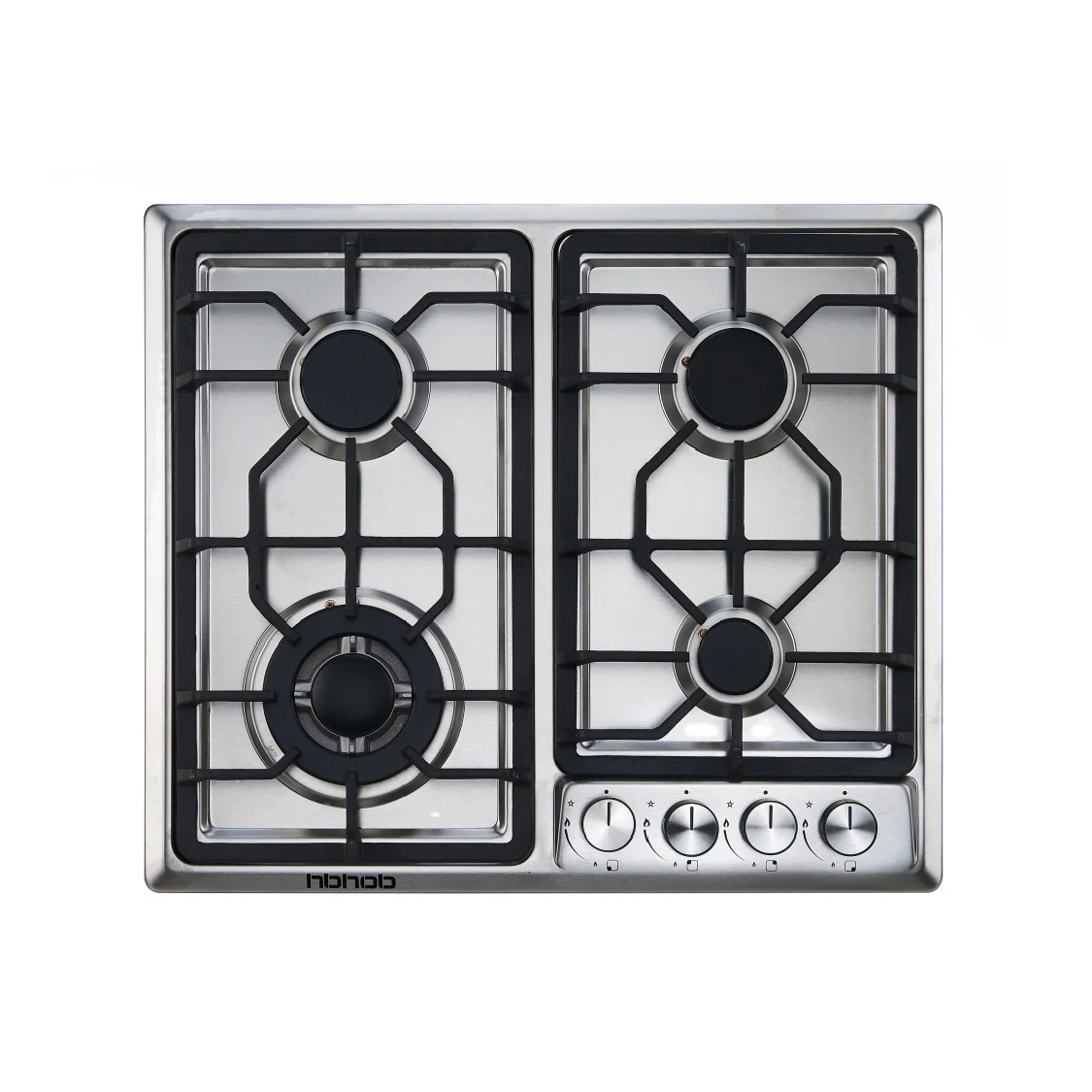 technology reasonable price 4 burner gas cooker cooktop cast iron pan support built-in gas stove