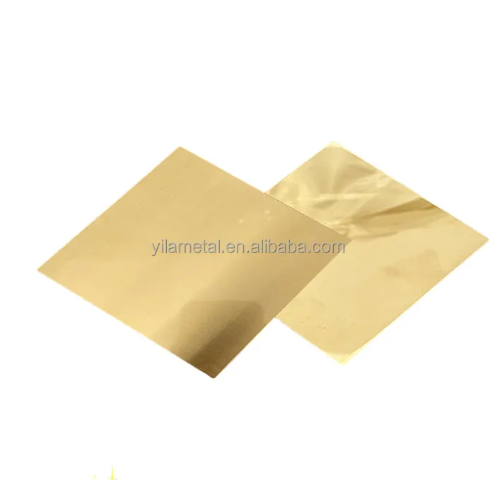 SUS 304 4x8 color mirror gold  stainless steel sheet for wall panel (1600278226574)