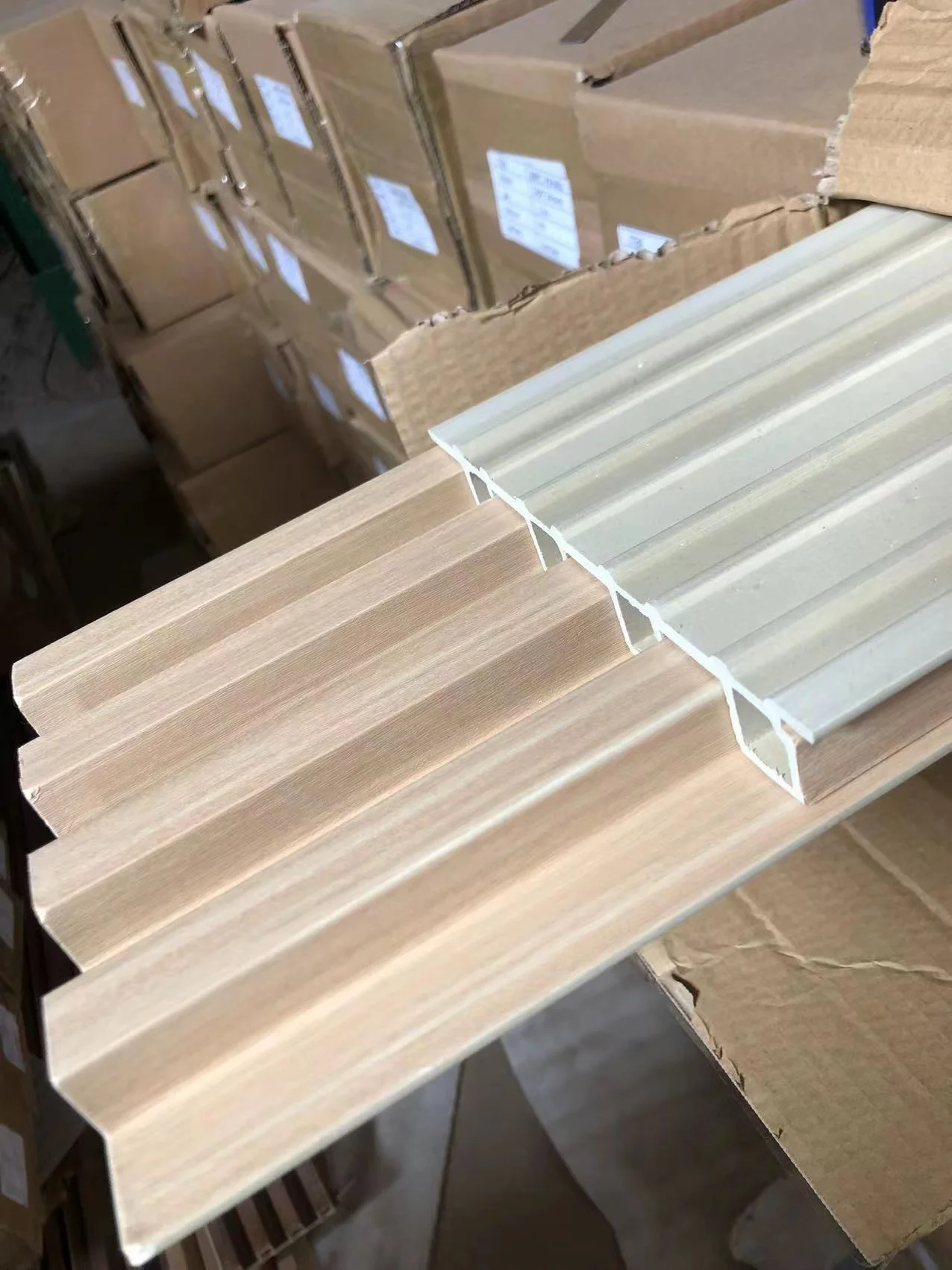 WPC Wall Panel wood plastic composite WPC Wall Cladding indoor decoration from China Factory On sale