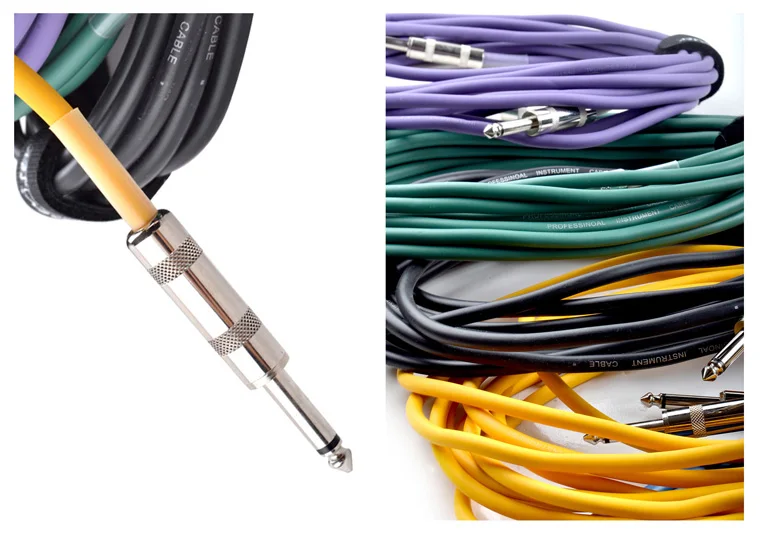 deviser universal guitar cable bulk guitar cable instrument 3m 6m 10m
