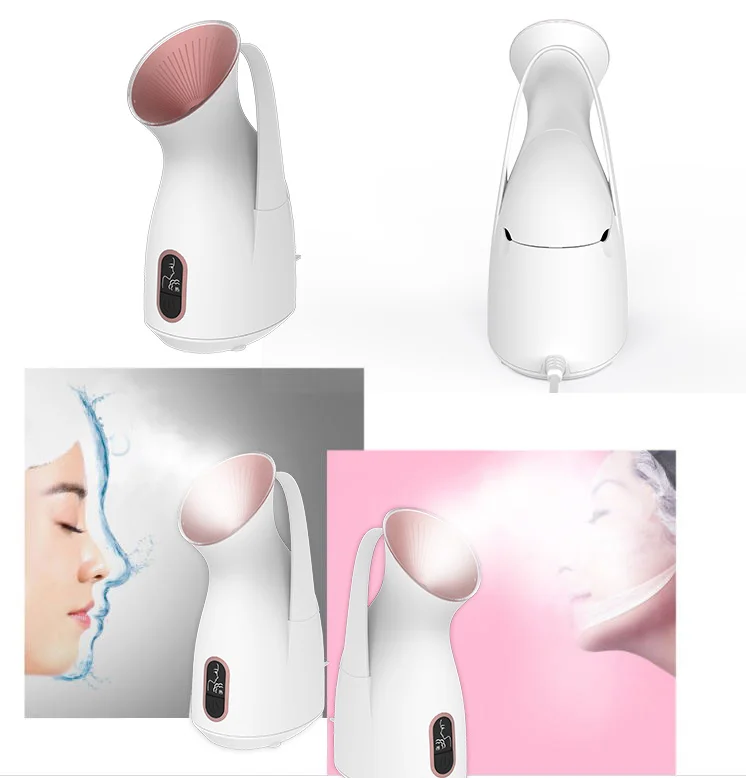 Professional facial steamer home electric facial steamer spa moisturizer ionic nano facial steamer