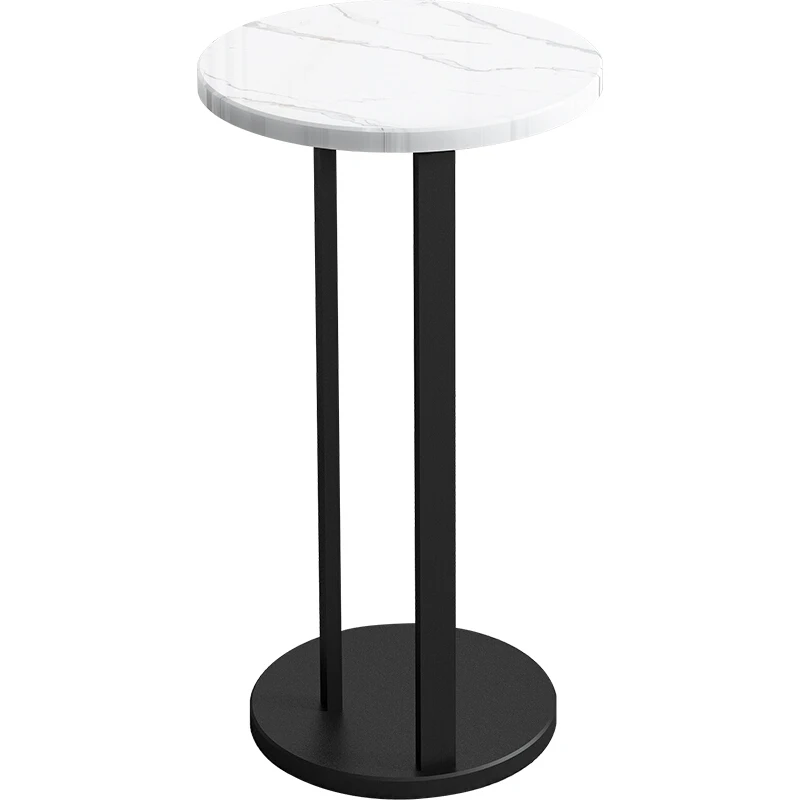 
Nordic solid wood minimalist design bar table and chair set 