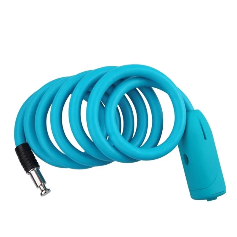 
Universal Anti-theft 1500 mm Length Cable Lock Riding Multiple Colors Wear Resistant Bike Lock Bicycle 