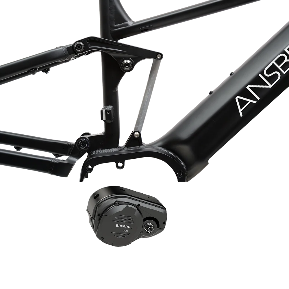 New full suspension e-bike MTB frame enduro carbon electric bike frame bicycle