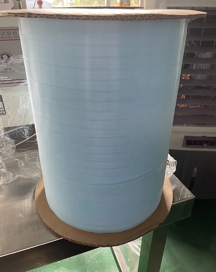 Magic tape roll raw material of baby and adult diaper velcro super soft nylon hook magic tape