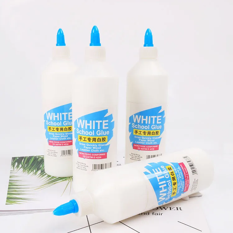 Liquid School Glue 500ml Washable No-Run white Glue Liquid Glue