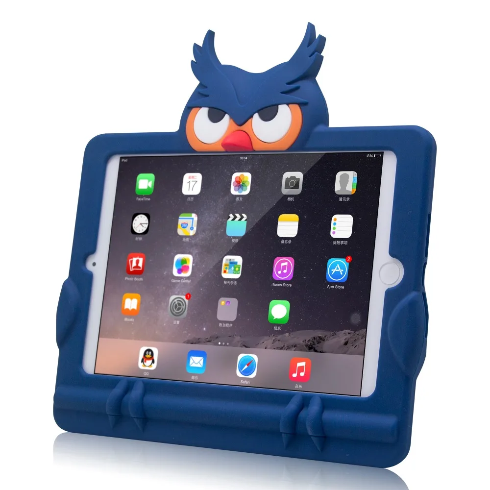 Противоударный детский чехол для ipad mini мультяшный бампер планшета 7