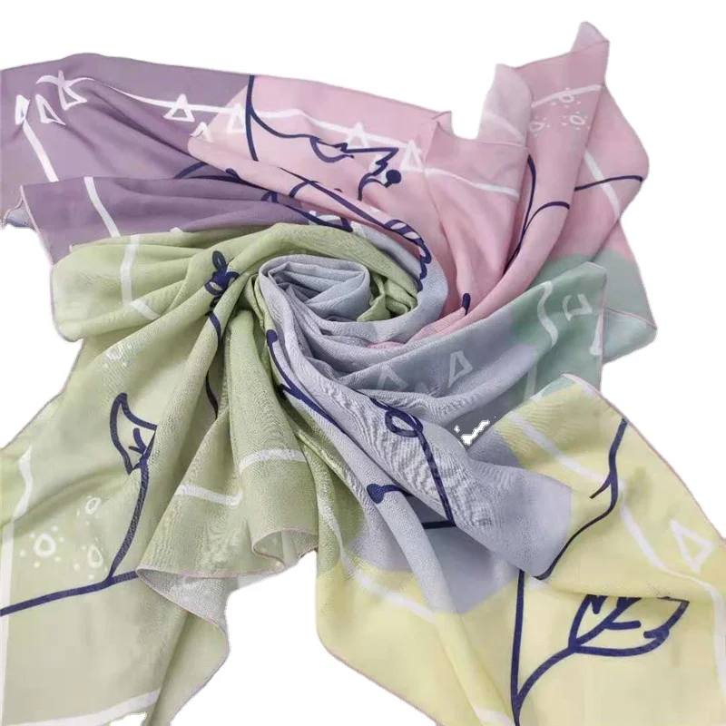 Лидер продаж, шарф лучшего качества, новый дизайн 2021 года, высококачественный хлопковый шарф из вуали, Исламизм, хиджаб