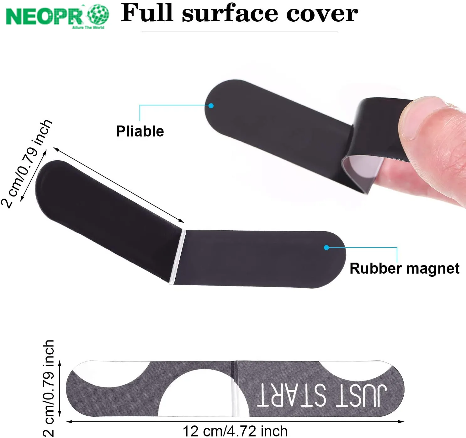 PVC Fridge Magnet Bookmark Magnetic Hot Sale Custom Fridge Door Magnets Sticker