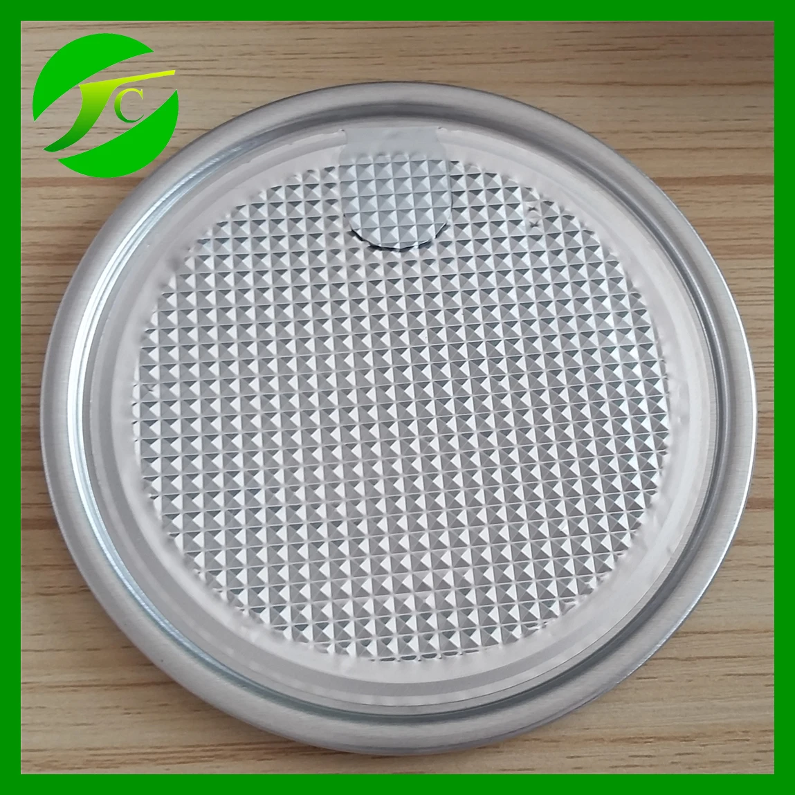 LOGO Can Be Customized Peel off Easy Open Lids and Aluminum Tinplate Packing Material