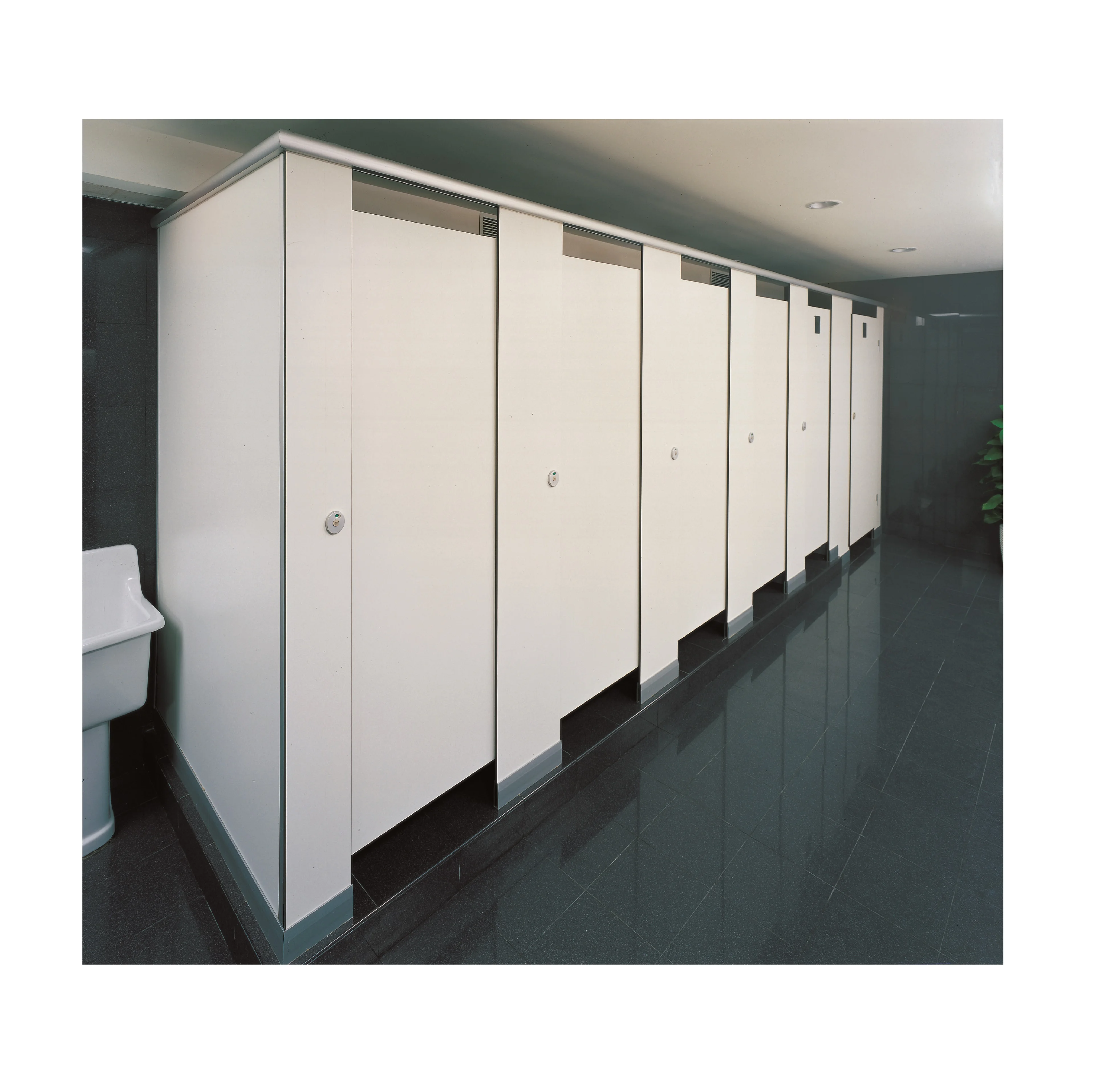 Shower cubicle for gym glass cubicle walls partition