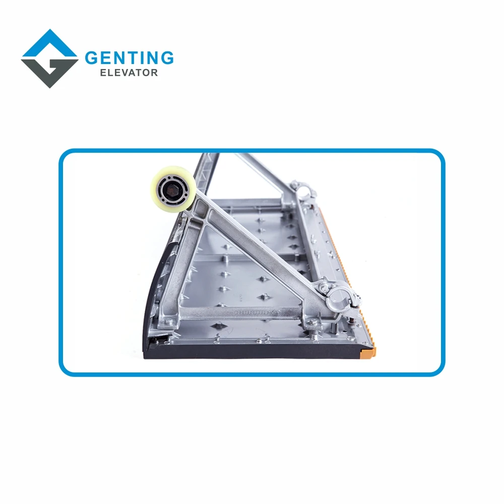 Escalator Parts Supplier Mitsubishi Escalator Step Aluminum Alloy Split Type Escalator Step