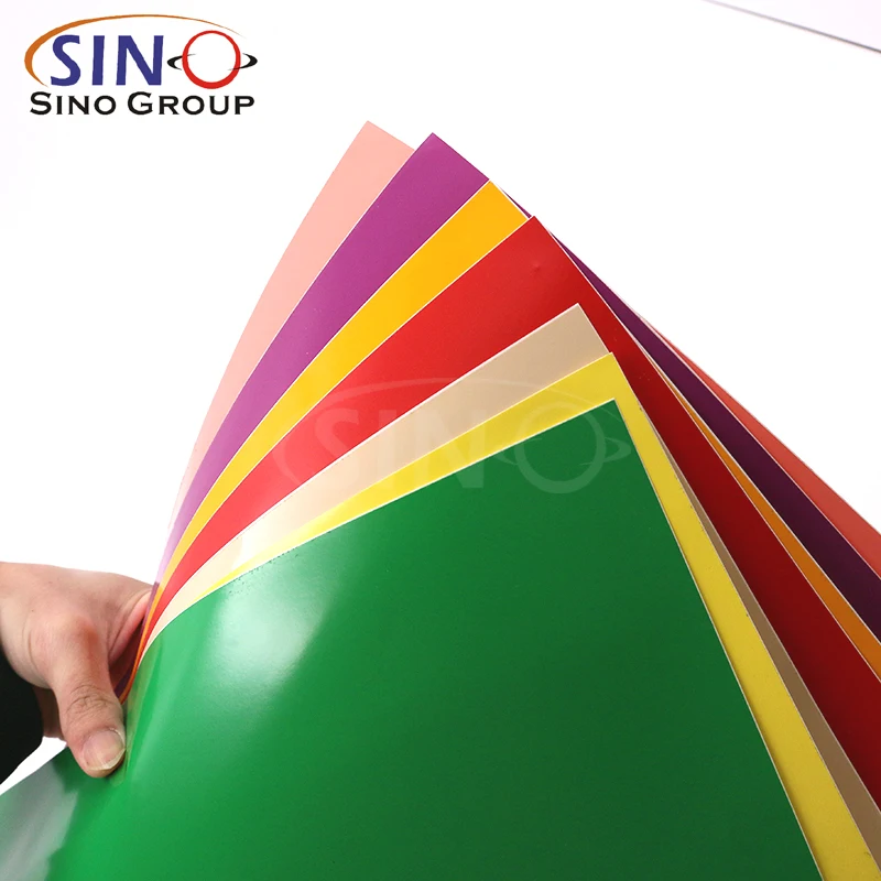 12'x12' 30.5x30.5CM DIY Craft Glossy Matte Factory Price 42 Sheets Per Bag PVC Self Adhesive Cutting Vinyl For Cutting Plotter