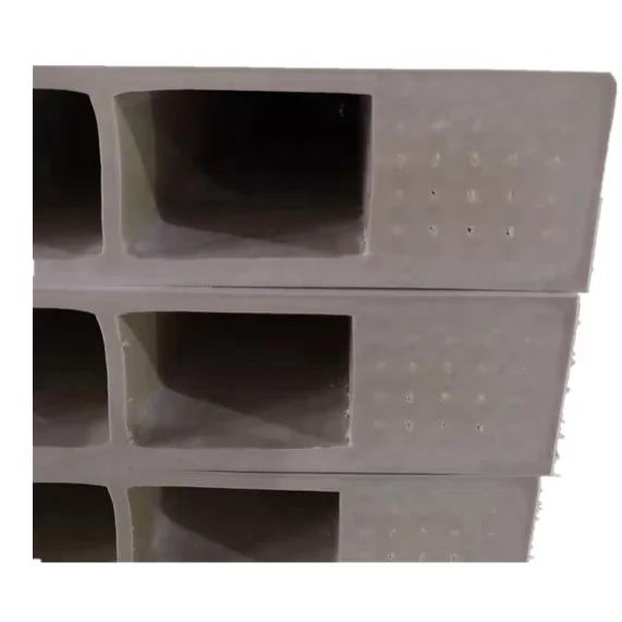 waterproof factory sell  hotselling hollow WPC panel door board by extrusion