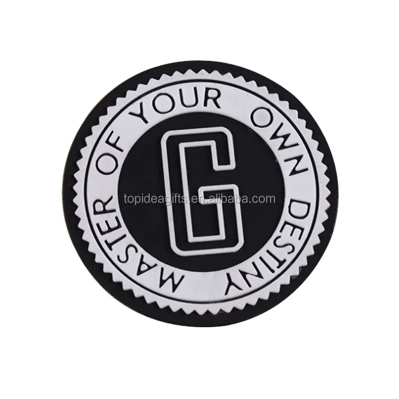 Factory Creative trendy soft pvc silicone material patches for film promotional with adhesive sticker