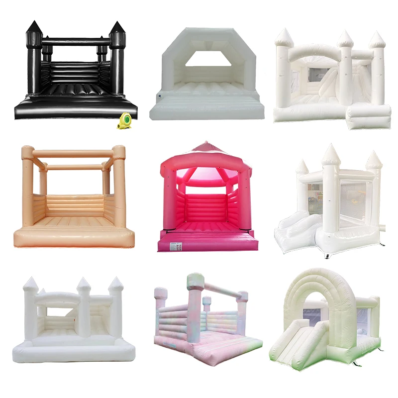 Kids inflatable playground obstacle course fun city bouncer inflable jumper inflatable wild west house bounce jump bouncy