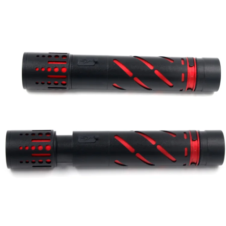 Slim LED Mini Flashlight campng hiking Light Source Zoomable Pentorchlight Torch with Clip for Outdoor Use