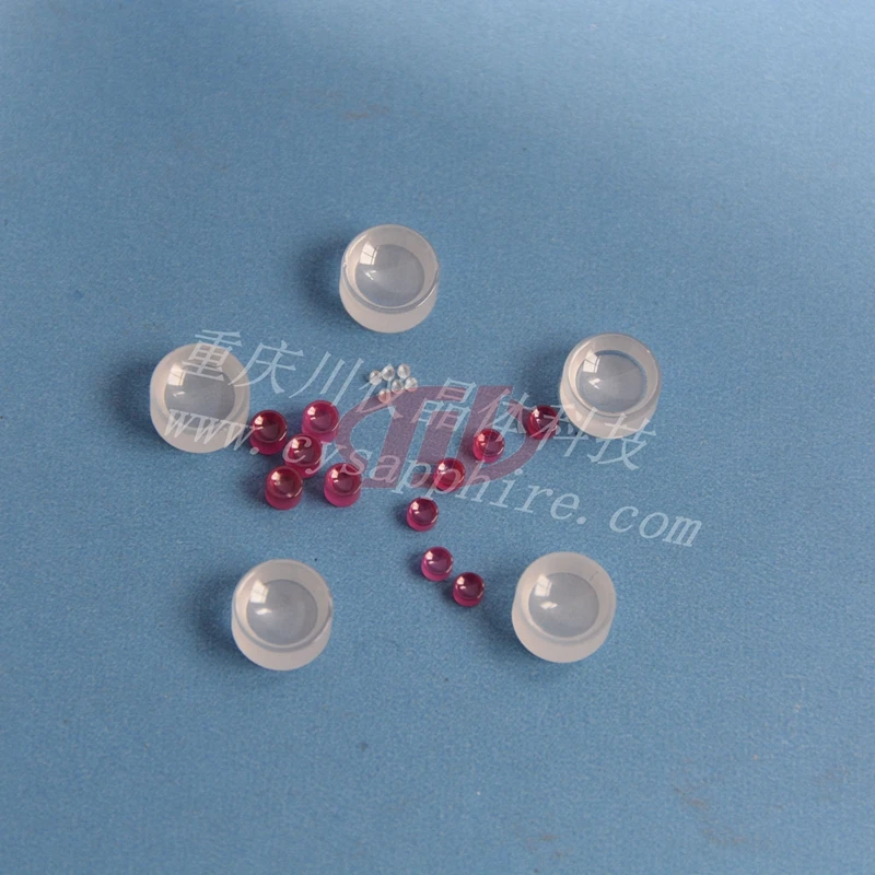 Micro Ruby Cup Jewel Bearings Micro Synthetic Saphire Jewel Cup Bearing