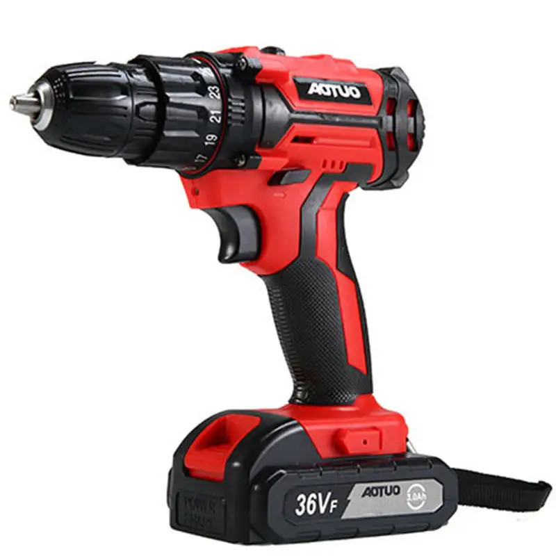 New TOOL POWER Industrial Durable electric screw driver 21V Rechargeable Lithium Battery handy brite cordless power drill