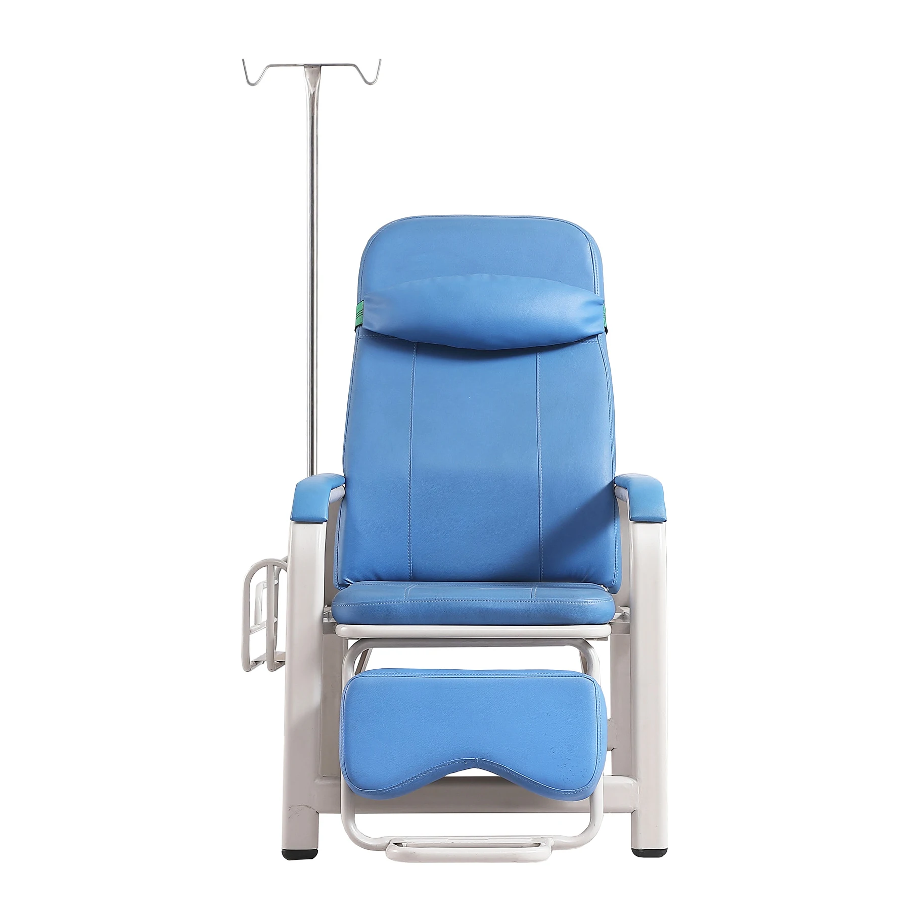 Customizable Medical Furniture Soft Cushion Adjustable Position Patient Reclining IV Stand Blood Transfusion Infusion Chair