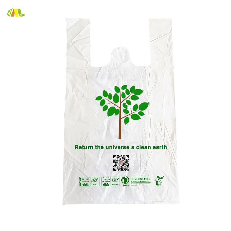Cheap Customized 100% Biodegradable Plastic Bags Wholesale