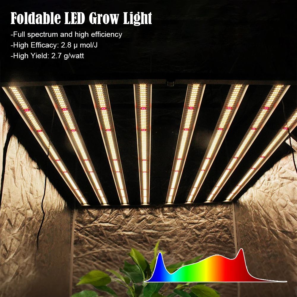 DLC одобренный 2,8 мкмоль/J Высокая эффективность выше 1700 pro E и Spydr Led Grow Light замена hps 1000w