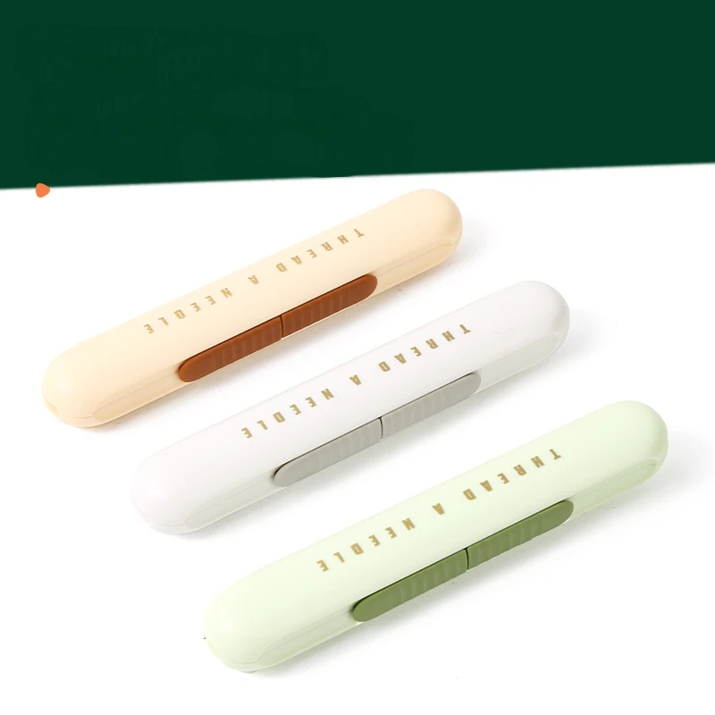 New Arrival Household Multi-functional Sewing Tools Portable 2 in 1 Needle Threader and Seam Ripper