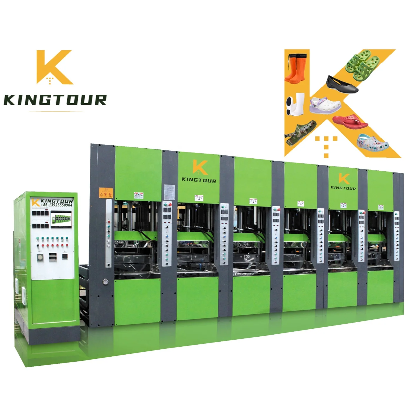 KT-686 EVA Slipper Making Machine