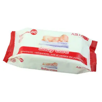 80Pcs/Bag Disposable Spunlace Adult Baby Wet Wipes Cute  Girl Travel Portable Kids Tissues Unscented Moisturizing