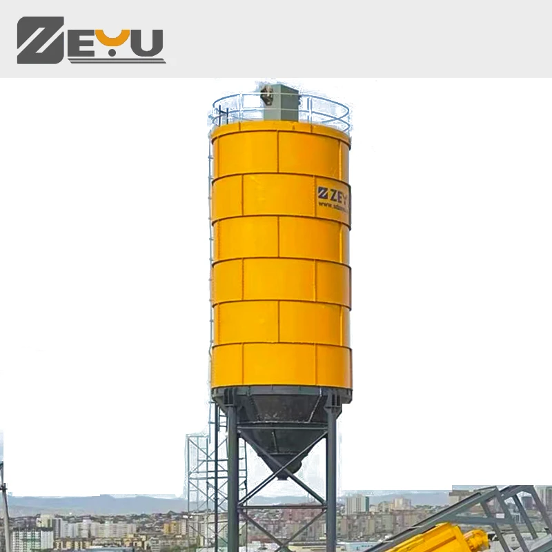 Large fully automatic cement silo storage tank, high temperature resistant and dustproof sealing design, 250T cement silo price