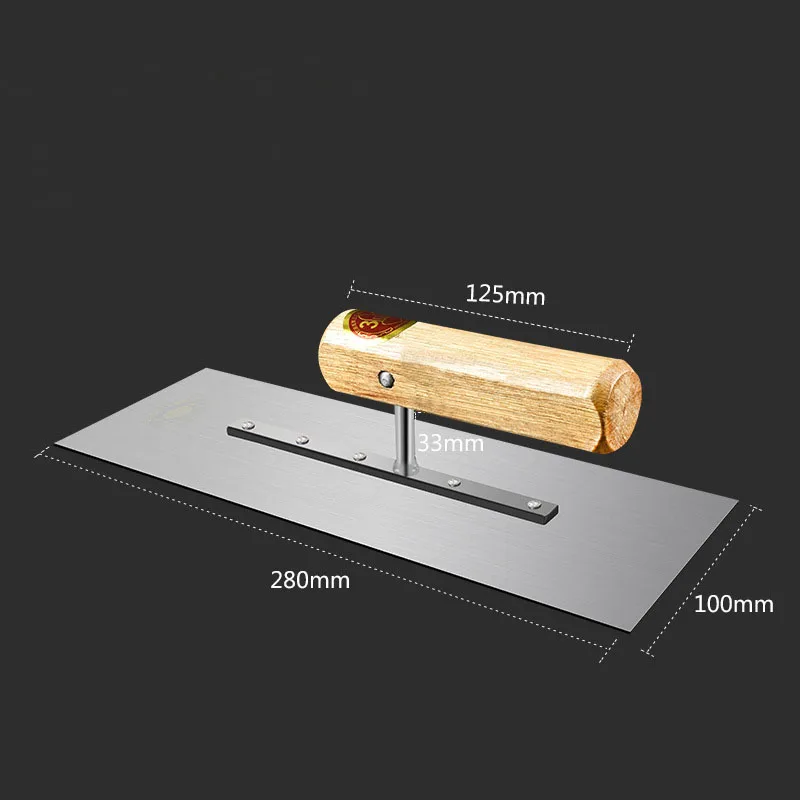 Factory Wholesale Decoration Tool Cement Trowel Machine Hand Manganese Steel Trowel