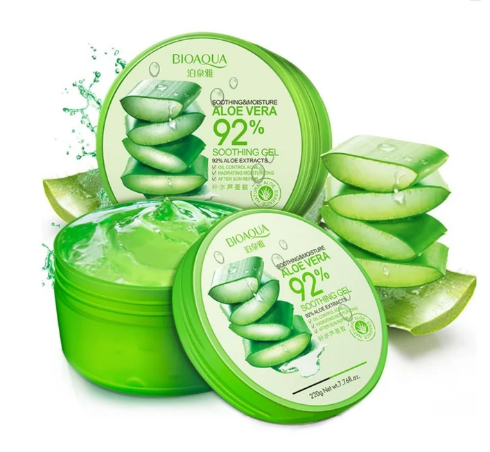 Wholesale  Organic Beauty Moisturizer Whitening  Gentle Nourishment  Brightening 92% Aloe Vera Gel  Face Cream