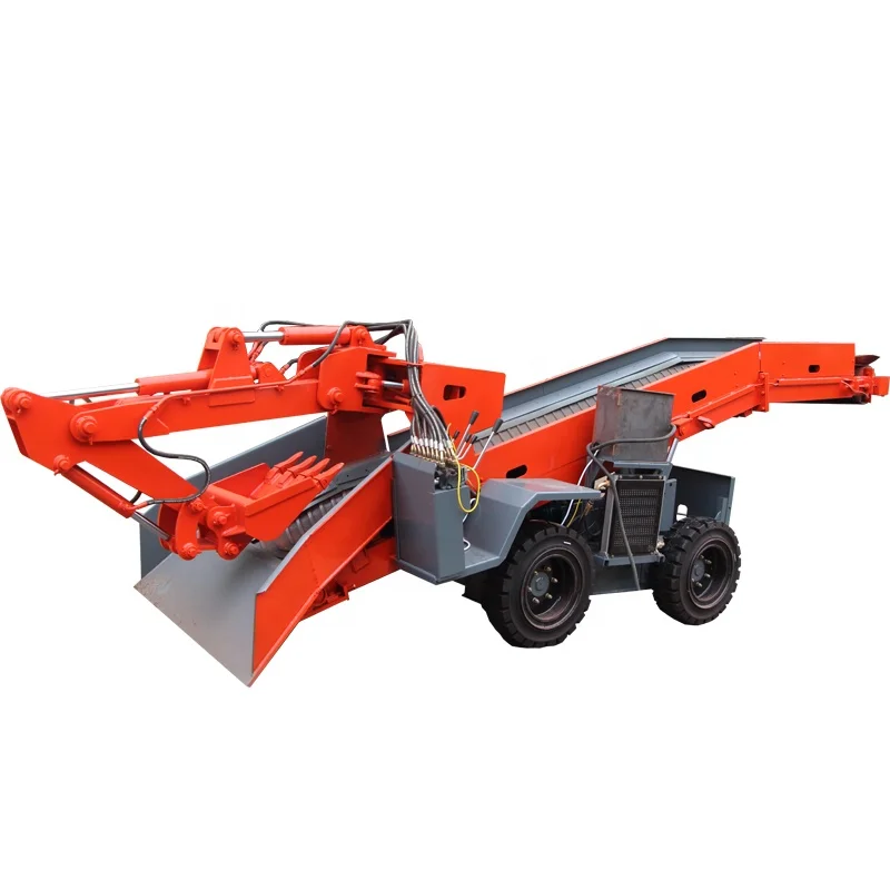 Crawler mucking loader in mining, mucking loader in mining for Small Tunnel
